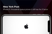Apple iPhone X mockups (PSD+AI), an iPhone Mockup by voin_Sveta (Thumbnail 6 of 8)