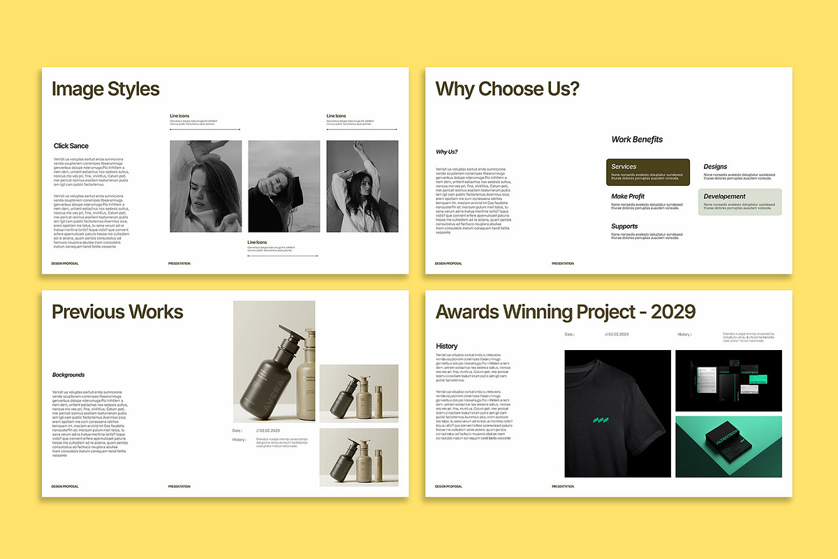 Brand Design Proposal Deck, a Presentation Template by Devators (Photo 7 of 8)