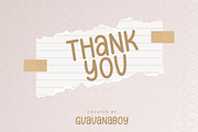 Elfath Handwritten Business Font, a Handwritten Font by Guavanaboy (Thumbnail 7 of 7)