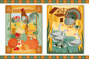 Clip art - Farm, a Decorative Illustration by Kopirin (Thumbnail 2 of 6)