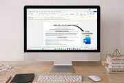 ATS-Friendly Cybersecurity Resume, a Resume Template by Design_Xlab (Thumbnail 3 of 10)