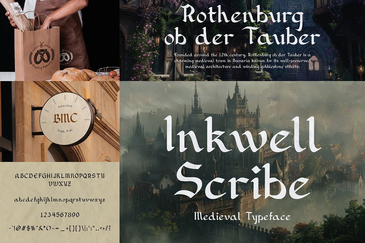 Fantasy Font Bundle (25 Fonts!), a Serif Font by HipFonts (Photo 7 of 9)