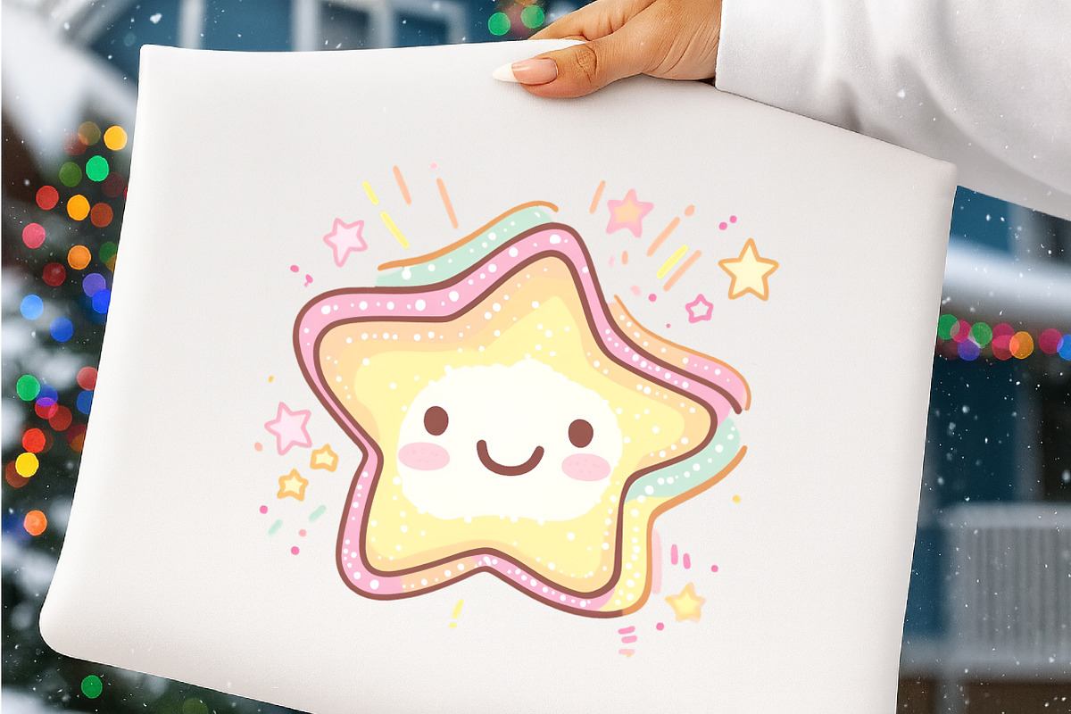 Pastel Kawaii Clipart, an Illustration by SinaCreation (Photo 9 of 10)