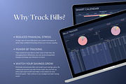 Bills Tracker - Darkmode, a Templates & Theme by The Creative Plans co (Thumbnail 6 of 10)