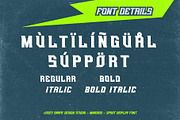 Mineros - Sport Font, a Sans Serif Font by Snape Design Studio (Thumbnail 3 of 5)