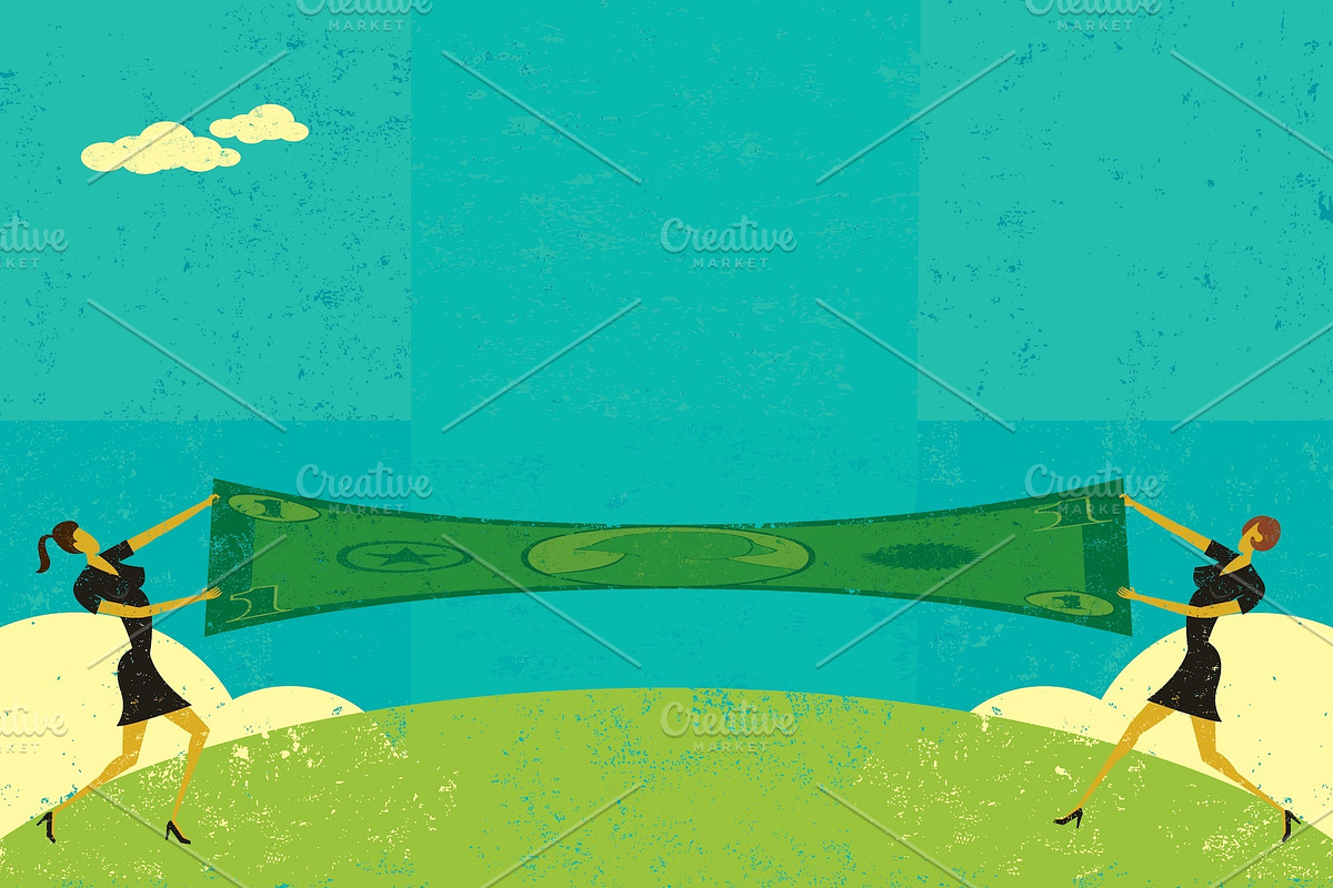 Business Concepts Bundle 11 Women, a Person Illustration by retrorocket (Photo 19 of 21)