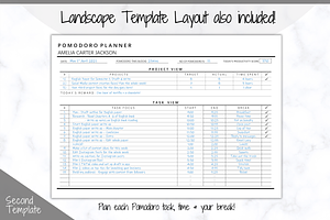 Pomodoro Planner Bundle!