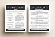 Resume Template 4 Pack | CV Template, a Resume Template by Refinery Resume Co. (Thumbnail 2 of 3)