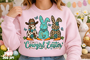 Cowgirl Easter Western Easter Png, an Illustration by Daily.Designs (Thumbnail 3 of 5)