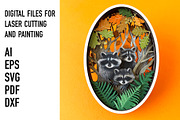 Woodland Shadow Box SVG Bundle, an Object Graphic by HelloWood (Thumbnail 3 of 5)