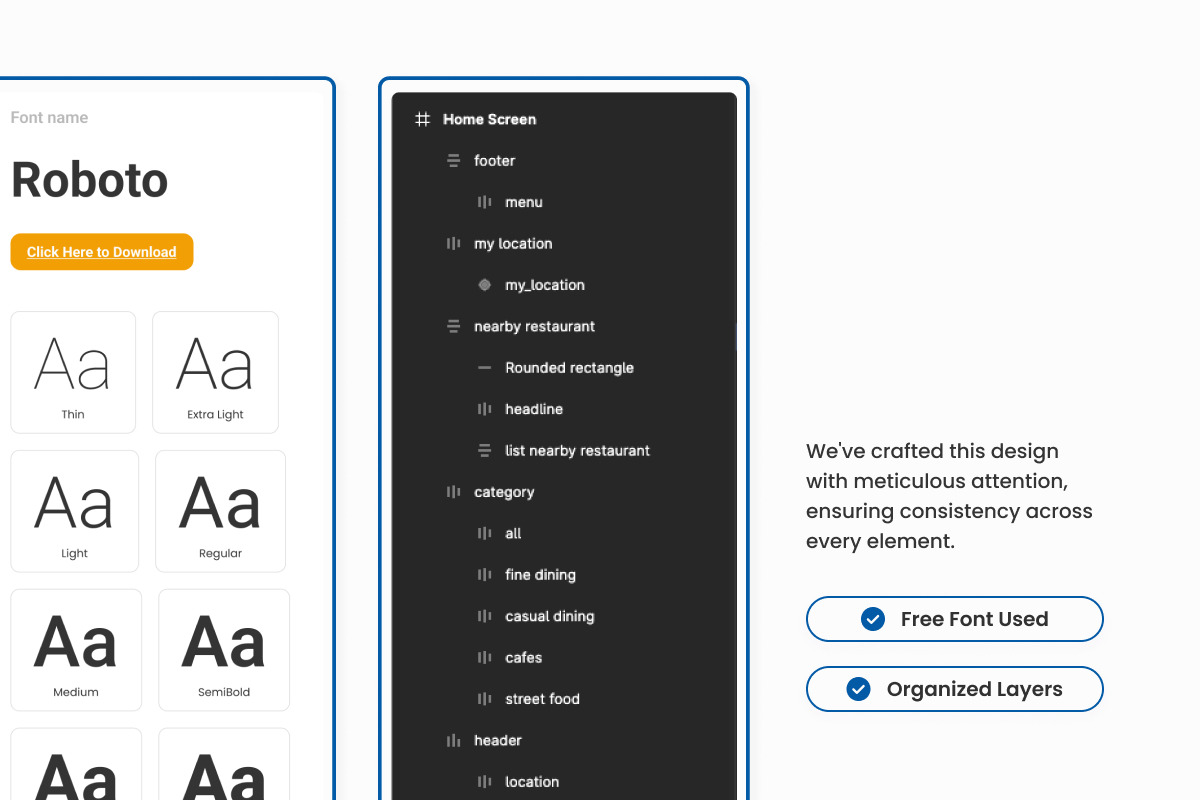 NomNom - Restaurant Mobile App, an App Template by twinstd (Photo 2 of 5)