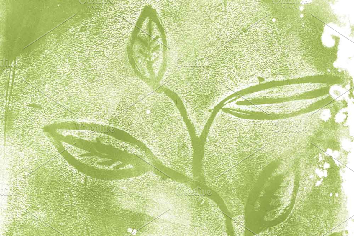 Botanical Painted Papers, a Pattern Graphic by Liz Plummer (Photo 4 of 5)