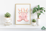 Cowboy Boots Easter Coquette png, an Illustration by Craft Nest (Thumbnail 6 of 6)