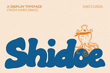 Shidoe – A Display Font