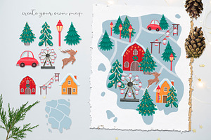 Warm And Cozy Winter. Graphic Set