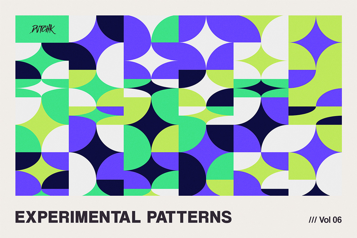 Experimental Geometric Patterns V06, a Pattern Graphic by dvtchk (Photo 3 of 5)