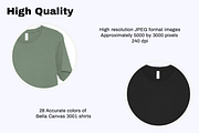 Bella Canvas 3001 Hanger Bundle Mock, a Shirt Mockup by creativsupply (Thumbnail 3 of 5)