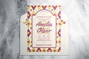 Floral Wedding Invitation Suite, an Invitation Template by The Good Store (Thumbnail 2 of 4)