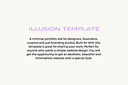 Illusion Website Template, a Landing Page Template by marmaries (Thumbnail 2 of 11)