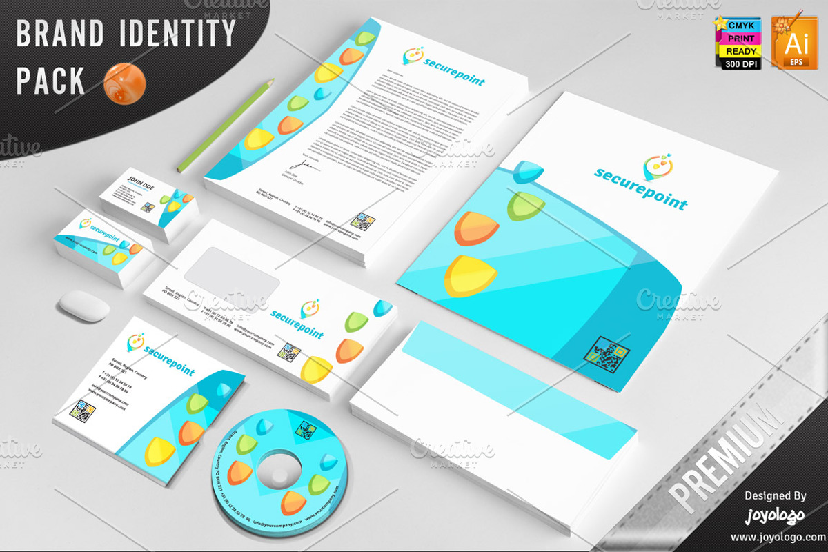 3D Shields IT Security Pointer Logo, a Branding & Logo Template by joyologo (Photo 4 of 5)