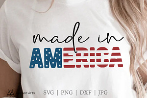 Made In America, 4th Of July SVG