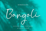 Bargoli Elegant Script Font, a Script Font by Bilahstudio (Thumbnail 1 of 11)