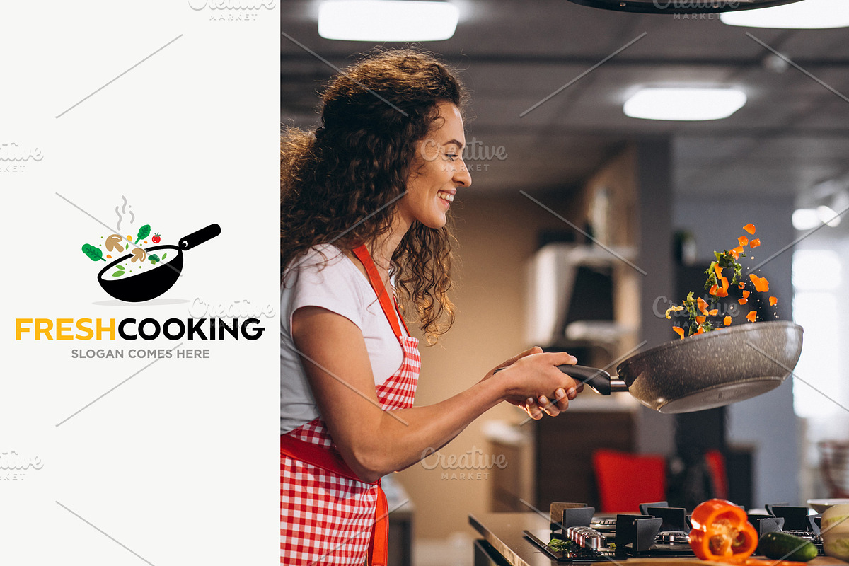 Food & Cooking Logos Bundle, a Branding & Logo Template by Imran Haroon (Photo 3 of 6)