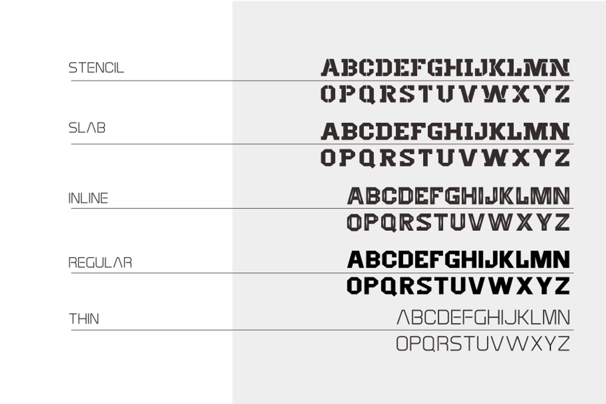 Hantam Font preview 6