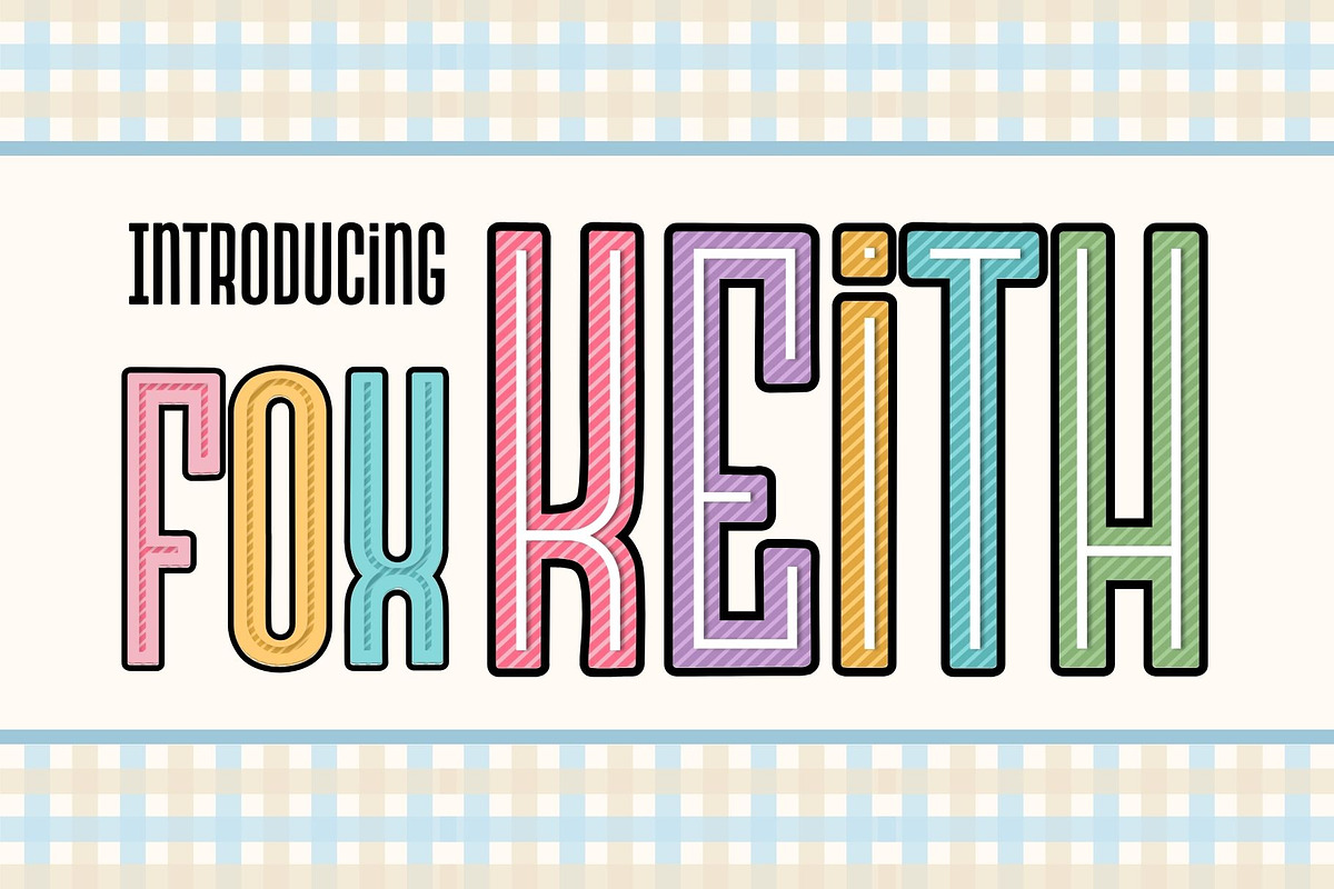 Fox Keith: 5 Font Styles, a Handwritten Font by Fox7 By Rattana (Photo 1 of 13)
