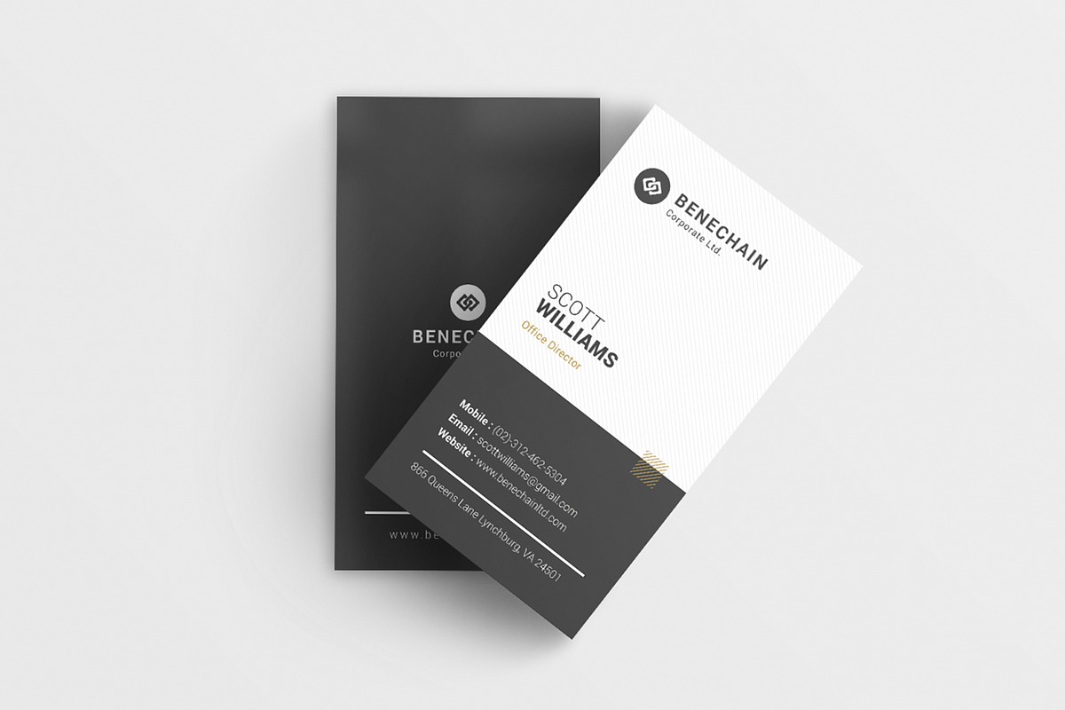 Minimal Business Card, a Business Card Template by Dkgray77 (Photo 2 of 2)
