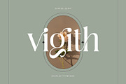 Giarek - Ligature Serif Font, a Serif Font by Nirmana Visual (Thumbnail 2 of 13)