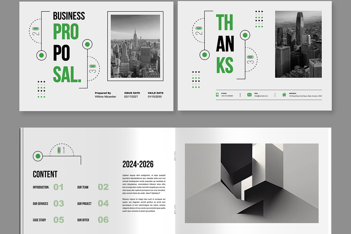 Creative Proposal Design, a Brochure Template by MightyDesign (Photo 2 of 8)