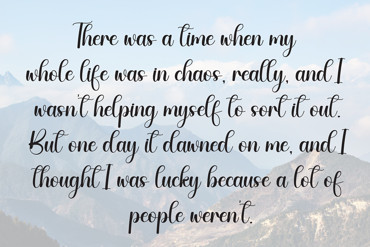 Tumbler | Script Font, a Handwritten Font by Scratchones (Photo 6 of 9)