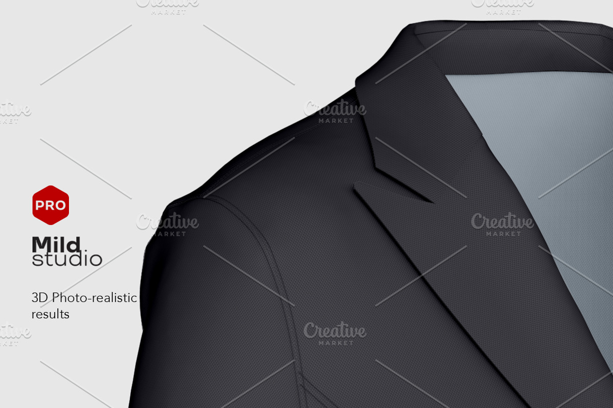 Blazer Mockup v01, a Shirt Mockup by Mildstudio (Photo 10 of 10)