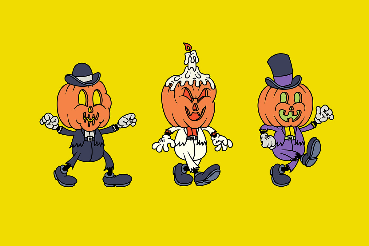 Halloween Cartoon Bundle, an Illustration by The Isian (Photo 29 of 40)