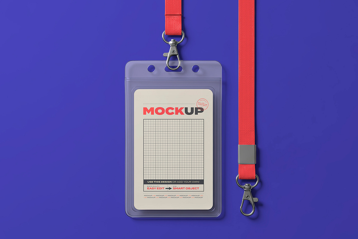 Card Id Full Customizable Mockups, a Mockup by Luuqas Design (Photo 2 of 7)