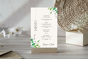 10 Elegant Wedding Menu Templates, a Templates & Theme by TemplateCastleStore (Thumbnail 9 of 9)