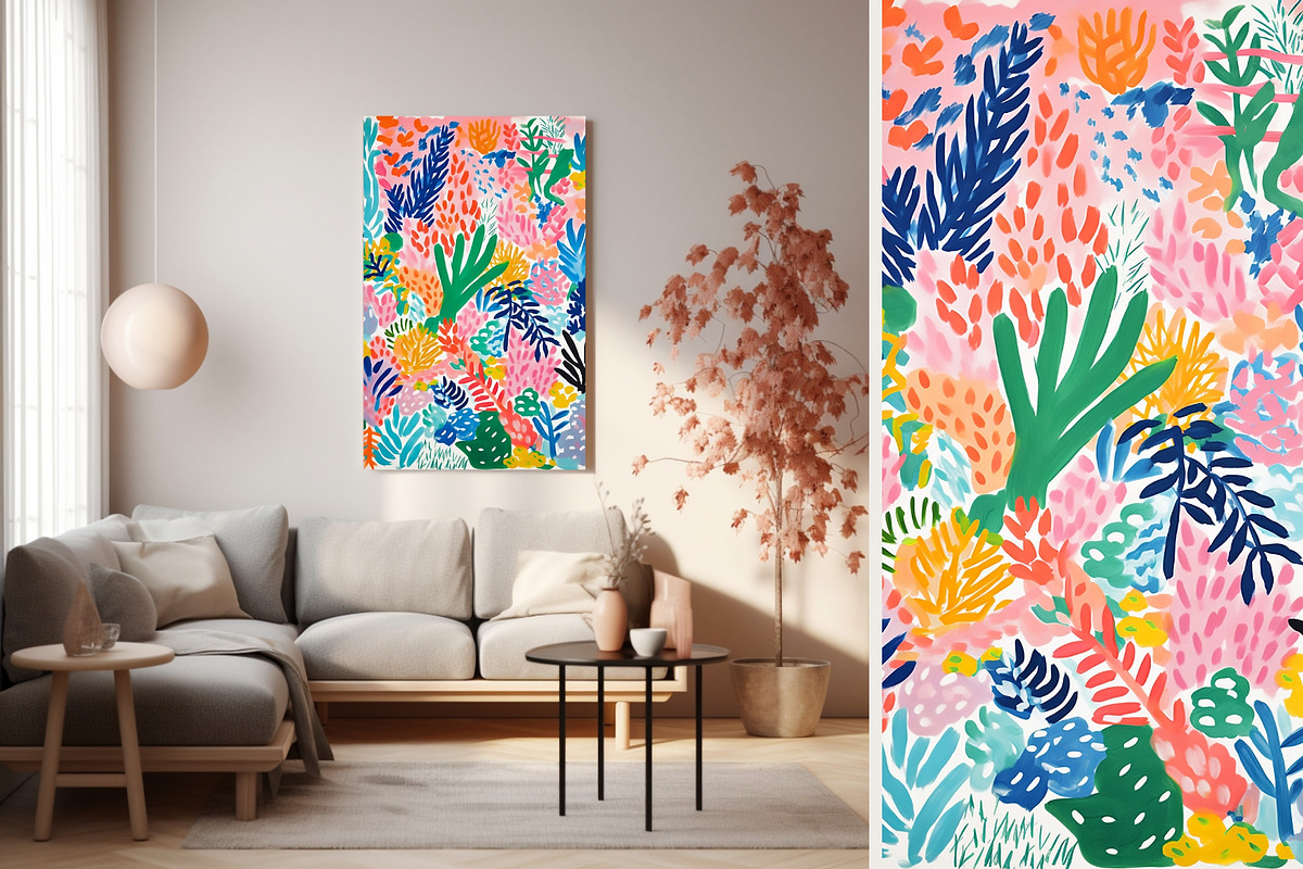 4 happy muti-color art print, a Decorative Illustration by ARTOZEN DIGITAL (Photo 5 of 13)