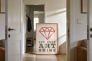 Hallway Poster Frame with Reflection, a Mockup by DesignRocket (Thumbnail 7 of 9)