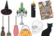 Magic Clipart, a Seasonal Illustration by GlamArtZhanna (Thumbnail 2 of 5)
