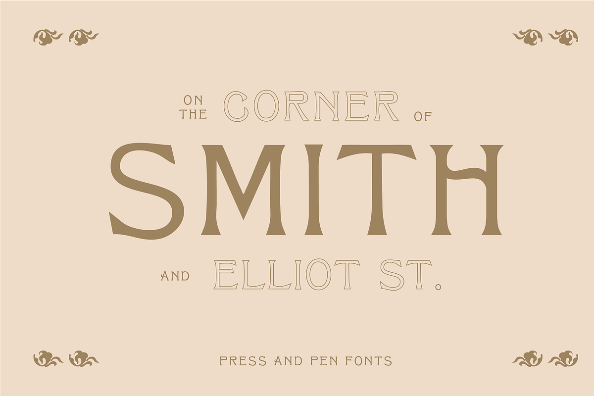 Hoxton: Elegant Serif, a Font by Press & Pen (Photo 4 of 8)
