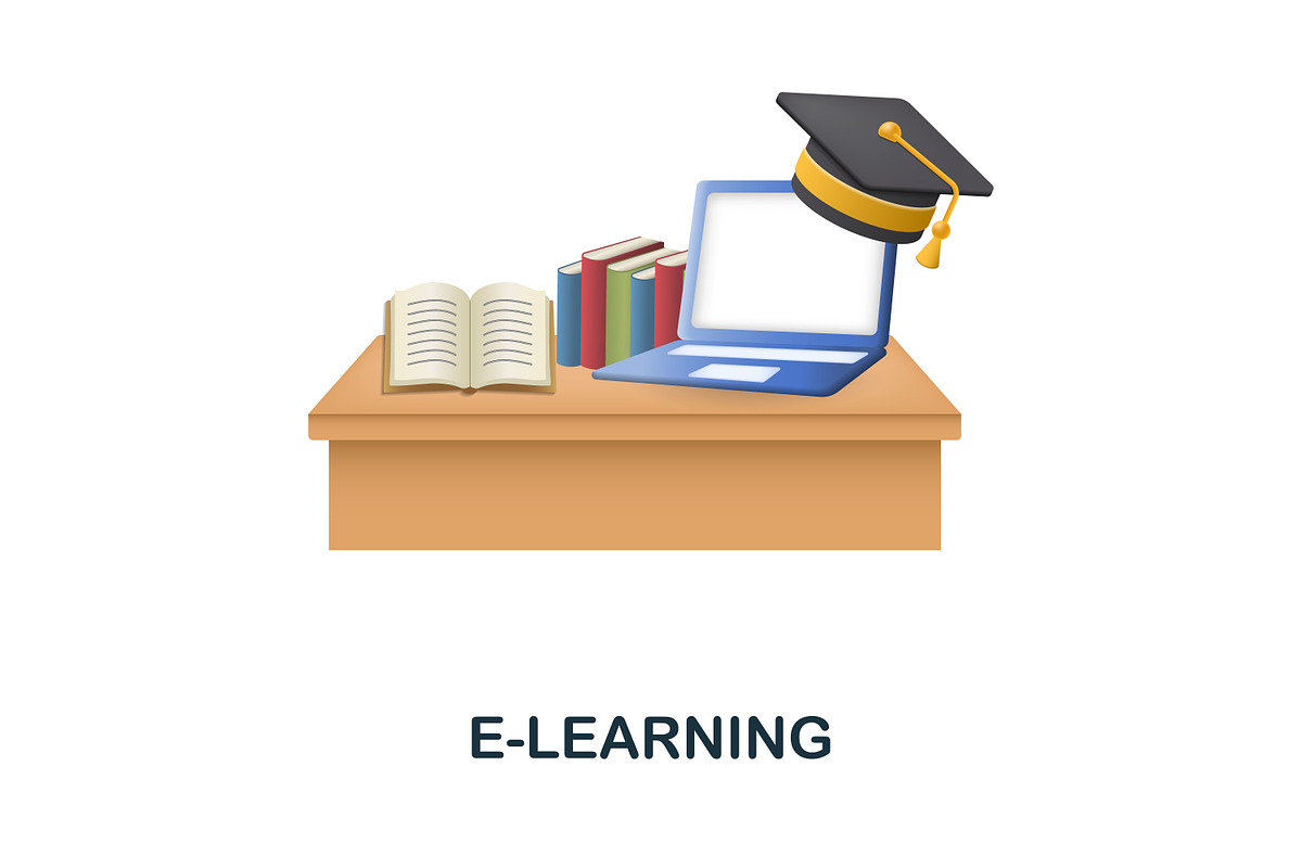 E Learning 3D Icons Set Bundle, an Object Graphic by Aimagenarium@gmail.com (Photo 21 of 21)