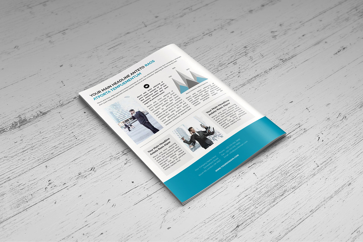 Business Newsletter Template v3, a Brochure Template by JanySultana (Photo 7 of 12)