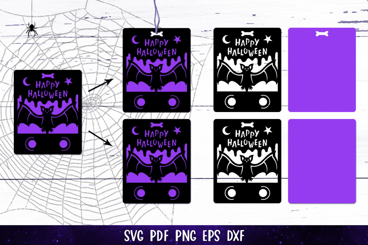 Halloween Money Card Bundle, a Card Template by Digital_Craftyfox (Photo 3 of 7)