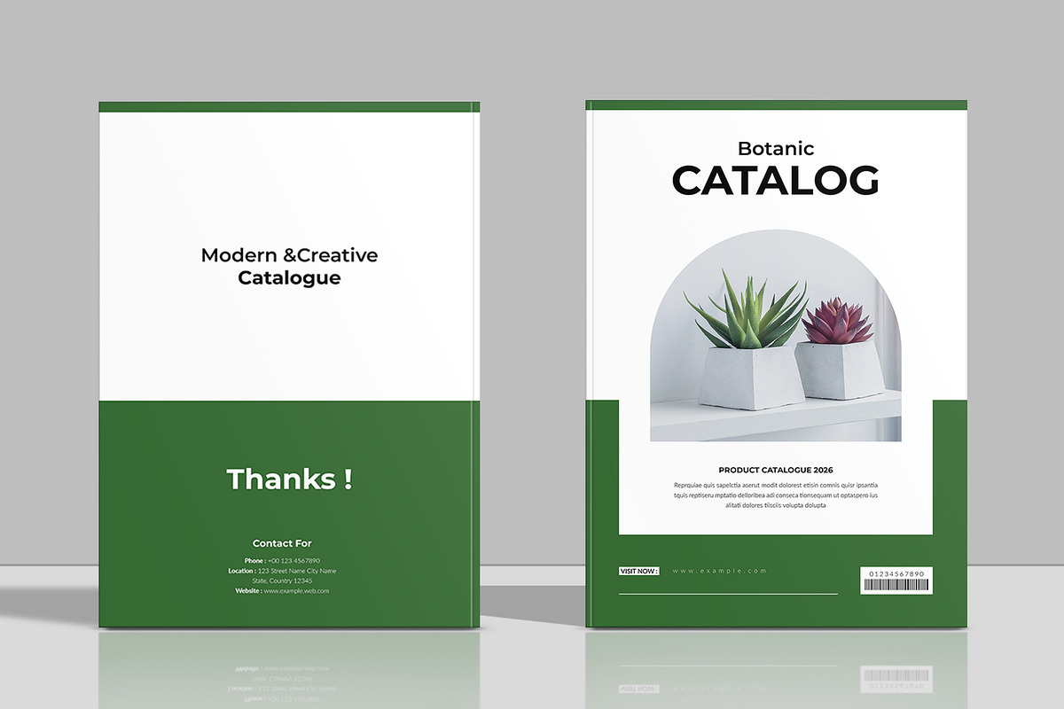 Botanic | Catalog Brochure Template, a Brochure Template by Spark_Creative (Photo 9 of 12)