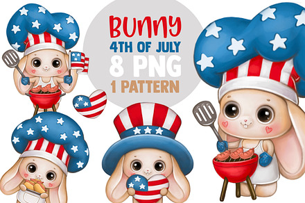 Bunny 4th of July, independence Day