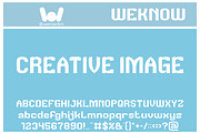Creative Image font, a Sans Serif Font by weknow (Thumbnail 1 of 8)