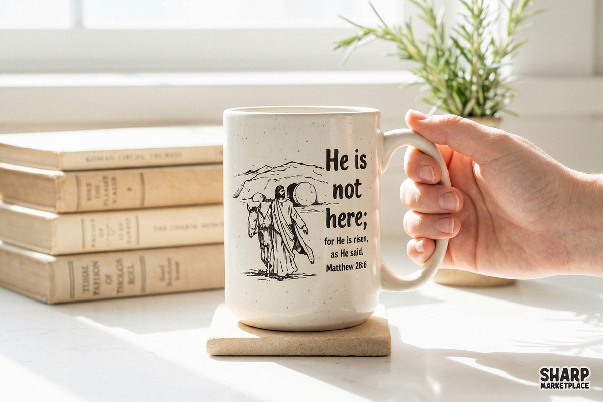 He Is Not Here; For He Is Risen, As, an Object Graphic by SharpMarketplace (Photo 2 of 4)