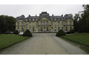 Chateau de la motte tilly facade, an Architecture Photo by Media Whale Stock
