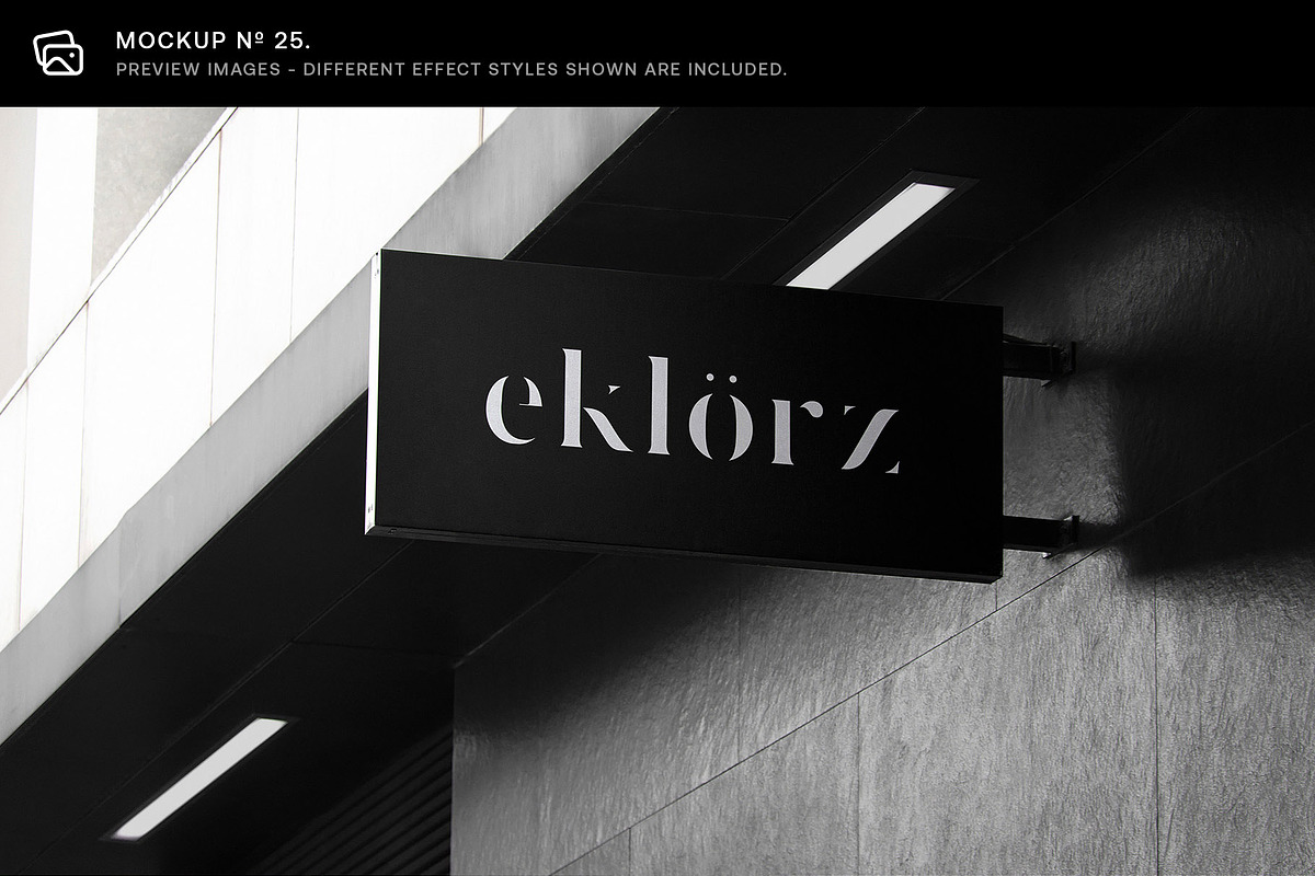 30 Signs & Facade Logo Mockups - V5, a Product Mockup by Asylab (Photo 32 of 38)